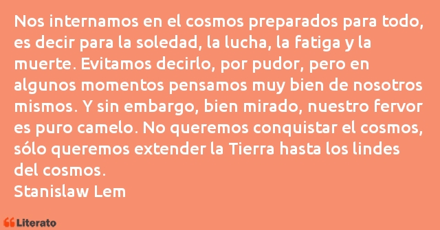 Frases de Stanisław Lem