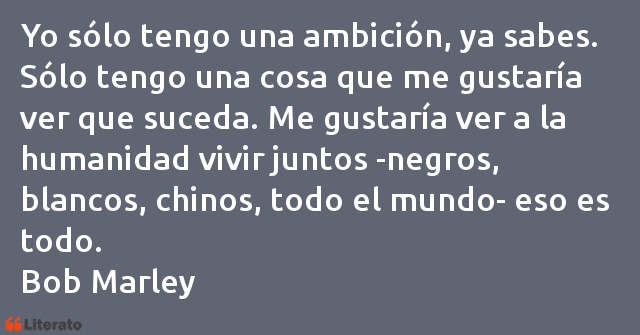 Frases de Bob Marley