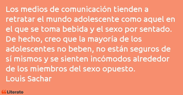 Frases de Louis Sachar