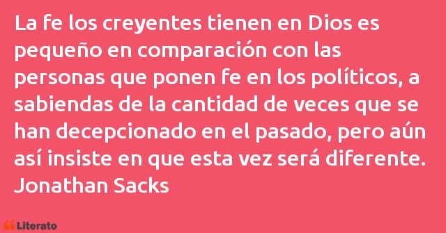 Frases de Jonathan Sacks