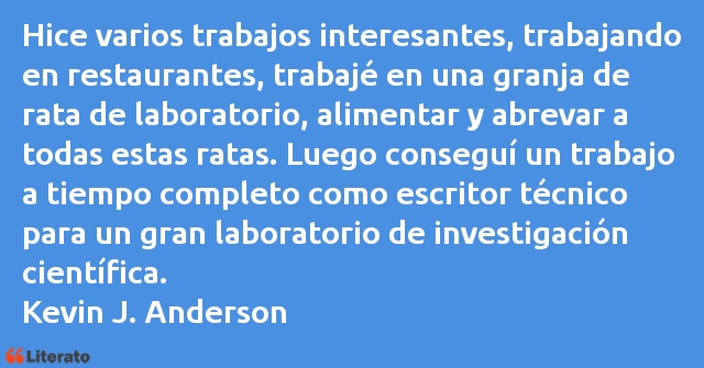 Frases de Kevin J. Anderson