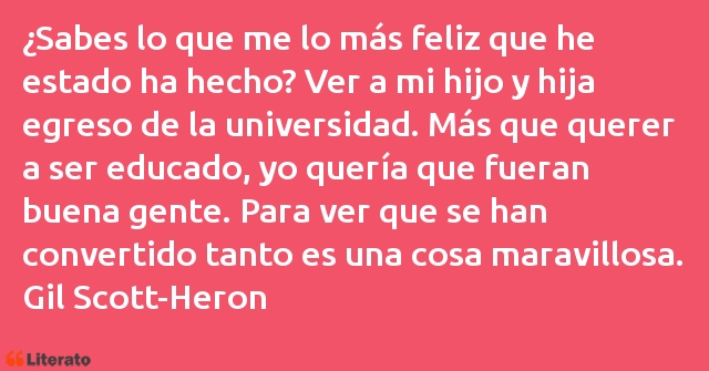 Frases de Gil Scott-Heron