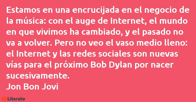 Frases de Jon Bon Jovi