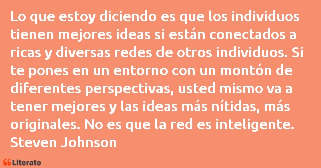 Frases de Steven Johnson