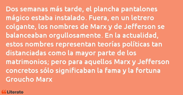 Frases de Groucho Marx