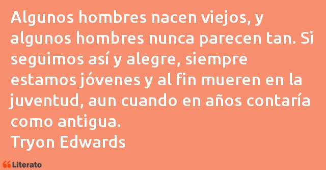 Frases de Tryon Edwards