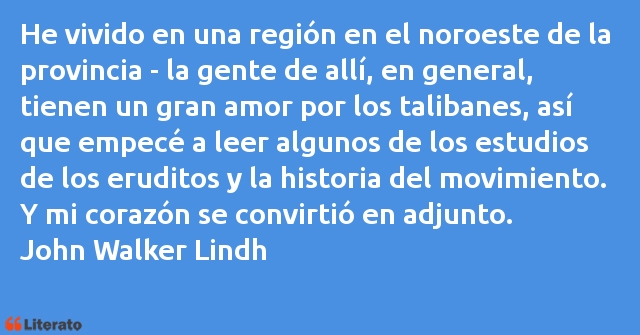 Frases de John Walker Lindh