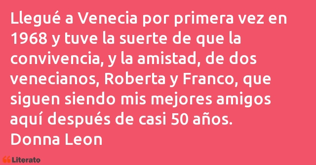 Frases de Donna Leon