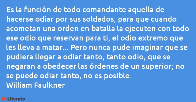 Frases de William Faulkner