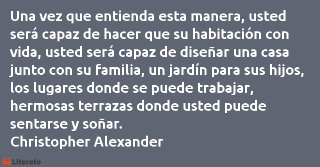 Frases de Christopher Alexander