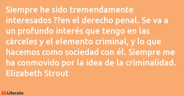 Frases de Elizabeth Strout