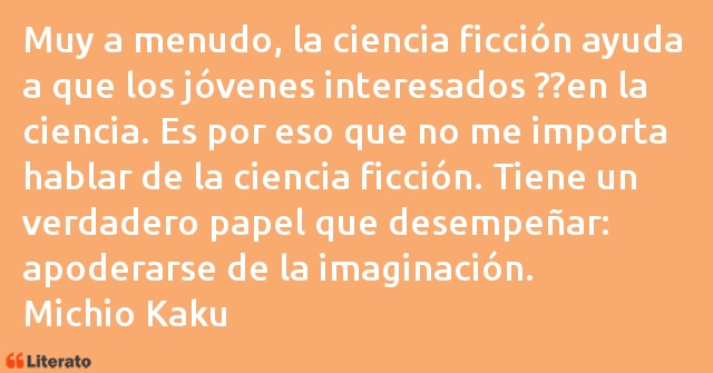 Frases de Michio Kaku