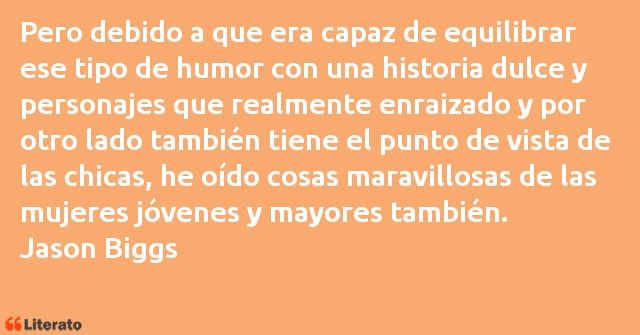 Frases de Jason Biggs