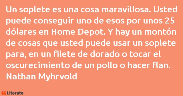 Frases de Nathan Myhrvold