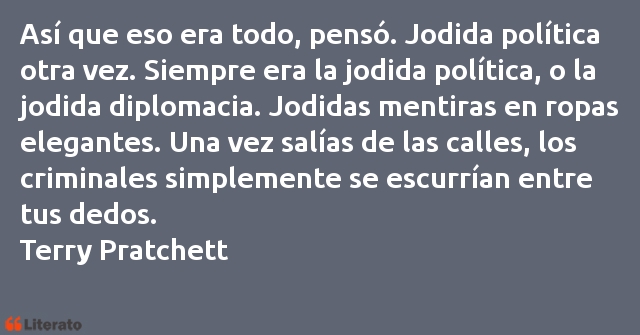 Frases de Terry Pratchett