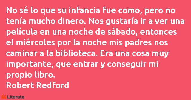 Frases de Robert Redford