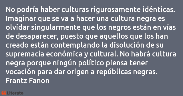 Frases de Frantz Fanon