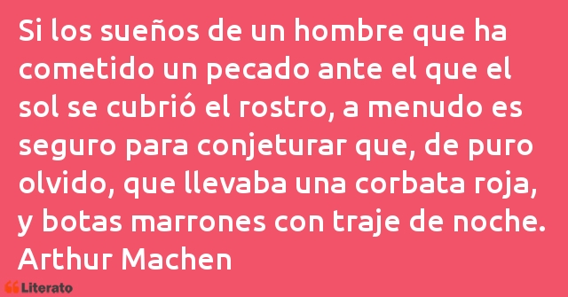 Frases de Arthur Machen