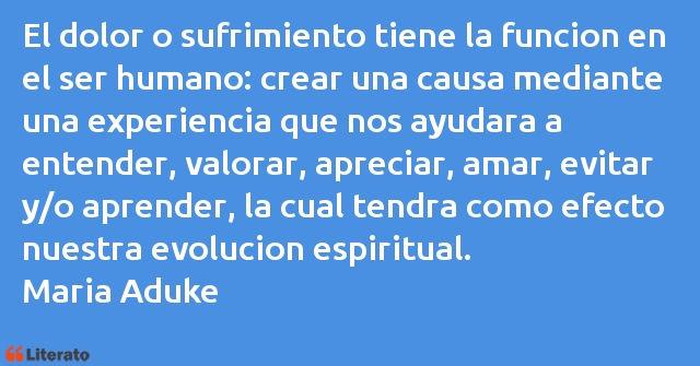 Frases de Maria Aduke