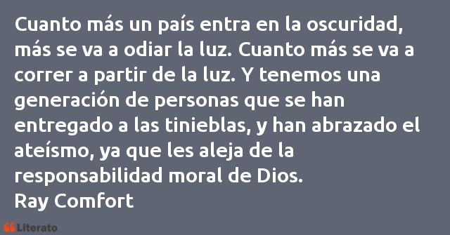 Frases de Ray Comfort