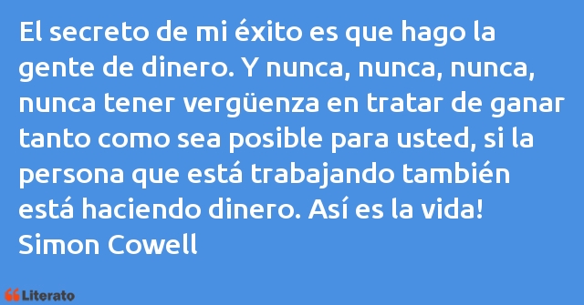 Frases de Simon Cowell