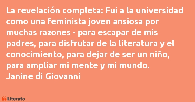 Frases de Janine di Giovanni