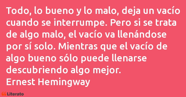 Frases de Ernest Hemingway