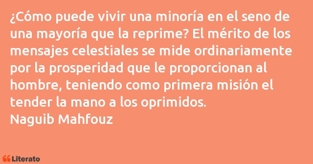 Frases de Naguib Mahfouz