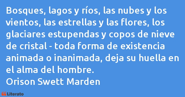 Frases de Orison Swett Marden