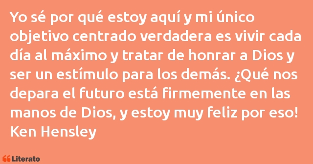 Frases de Ken Hensley