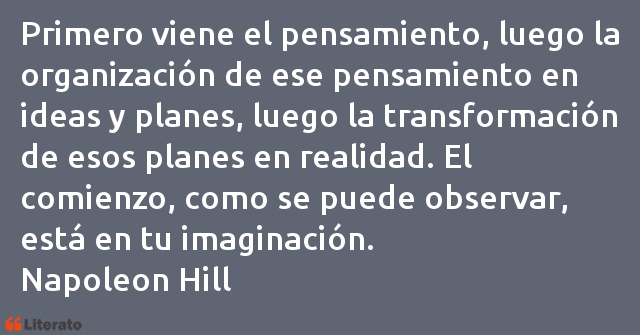 Frases de Napoleon Hill