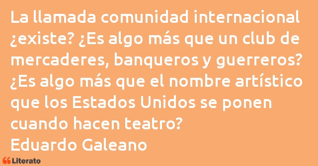 Frases de Eduardo Galeano