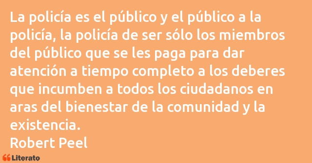 Frases de Robert Peel