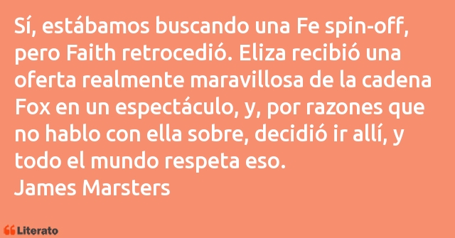 Frases de James Marsters