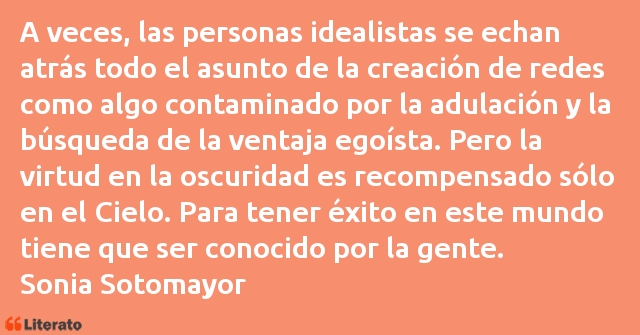 Frases de Sonia Sotomayor