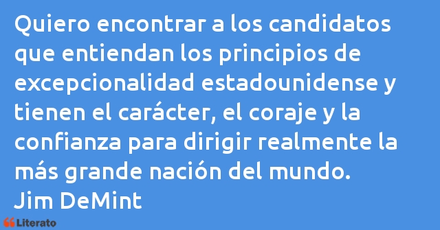 Frases de Jim DeMint