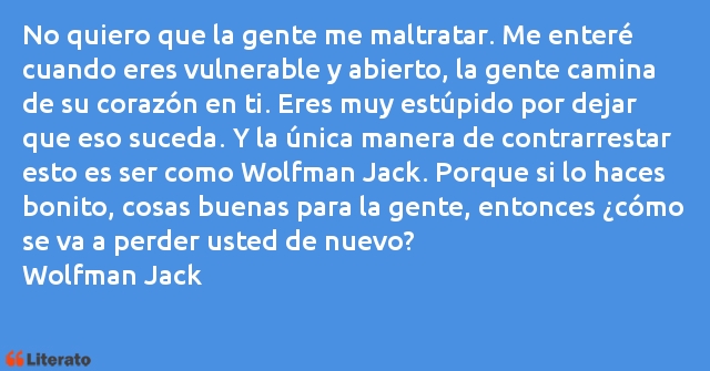 Frases de Wolfman Jack