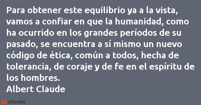 Frases de Albert Claude