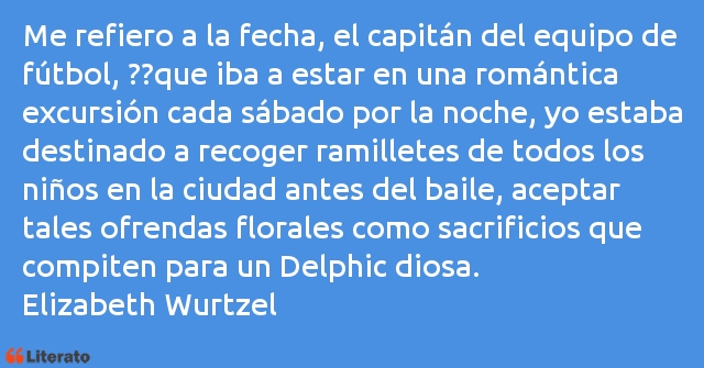 Frases de Elizabeth Wurtzel