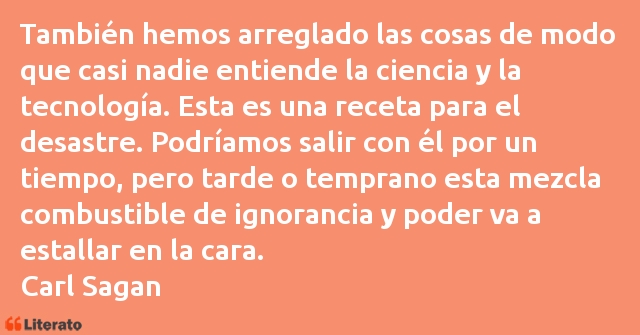 Frases de Carl Sagan