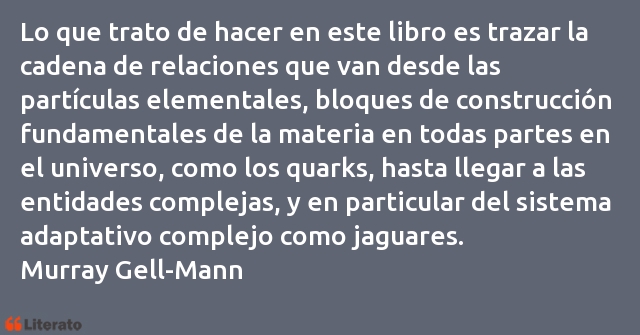 Frases de Murray Gell-Mann