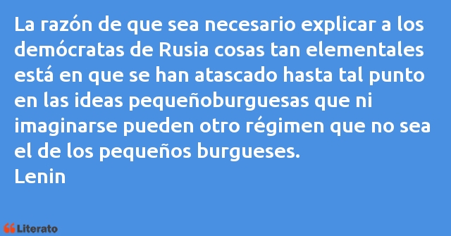 Frases de Lenin