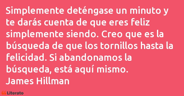 Frases de James Hillman