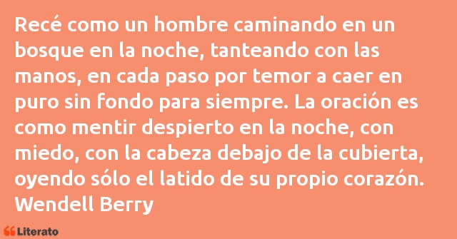 Frases de Wendell Berry