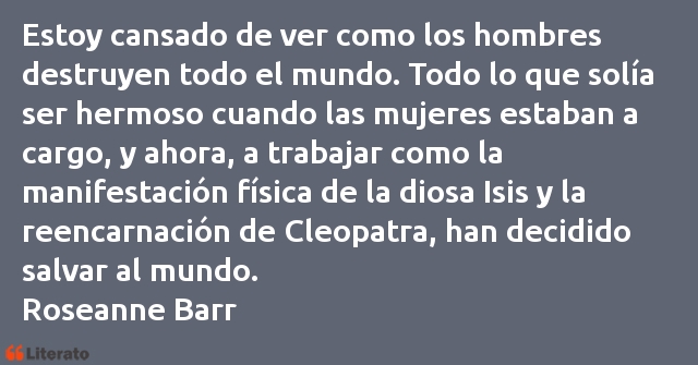 Frases de Roseanne Barr