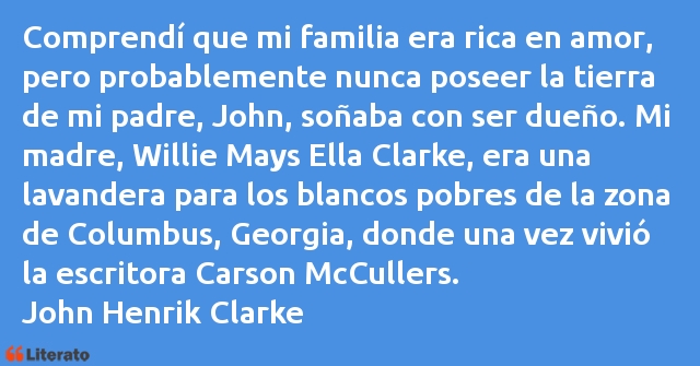 Frases de John Henrik Clarke