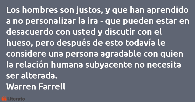 Frases de Warren Farrell