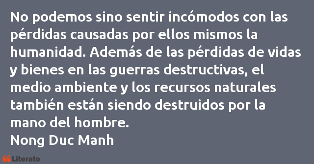 Frases de Nong Duc Manh