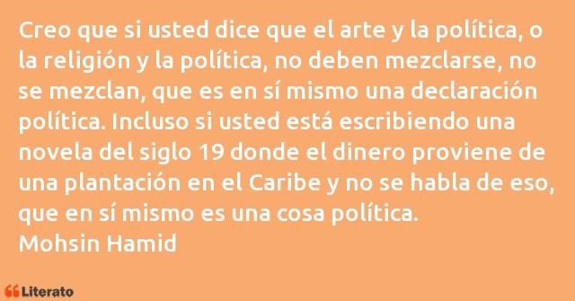 Frases de Mohsin Hamid