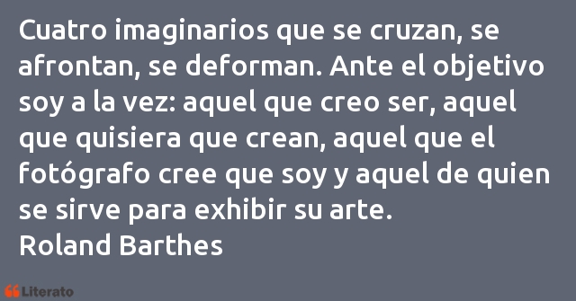 Frases de Roland Barthes